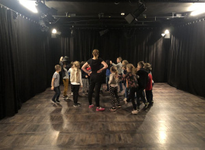 1b na warsztatach teatralnych