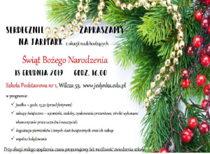 Zapraszamy na Jarmark Bożonarodzeniowy