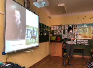 Kalejdoskop sztuki - zajęcia edukacyjne w klasie 3b