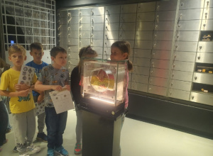 Klasa 3b w Centrum Pieniądza