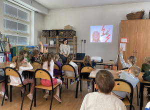 Klasa 1b - zajęcia edukacyjne w MDK Muranów