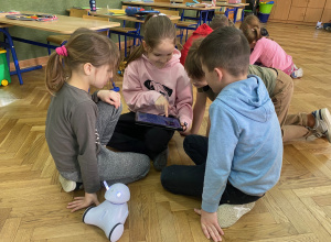 Zajęcia robotyczne w ramach koła komputerowego