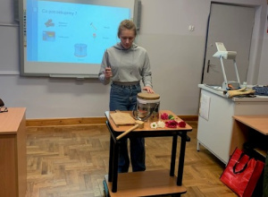 Lekcje fizyki w klasie 8a