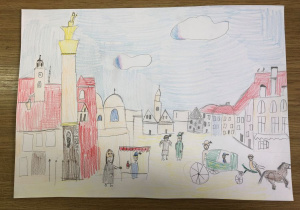 praca inspirowana obrazami Canaletto 6