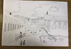 praca inspirowana obrazami Canaletto 9