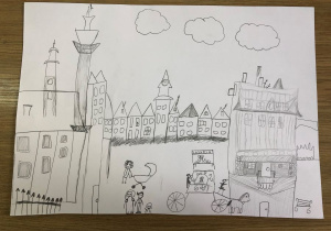 praca inspirowana obrazami Canaletto 11