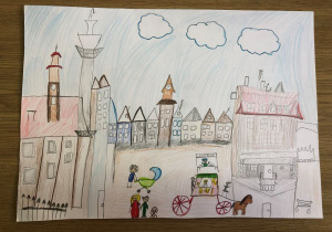 praca inspirowana obrazami Canaletto 12