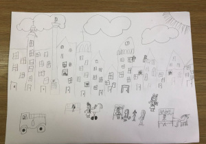 praca inspirowana obrazami Canaletto 13
