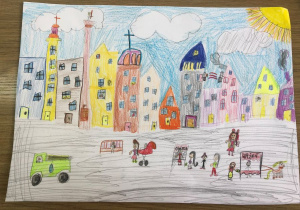praca inspirowana obrazami Canaletto 14