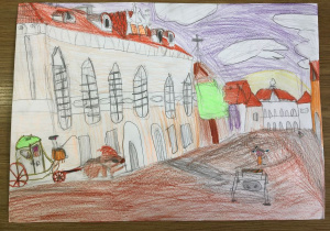 praca inspirowana obrazami Canaletto 17