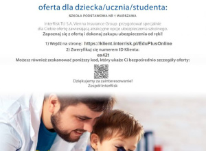 Ważne informacje dotyczące ubezpieczenia uczniów w roku szkolnym 2019/2020