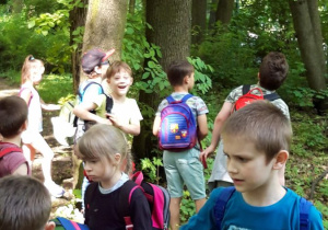 dzieci podczas wycieczki do parku 3