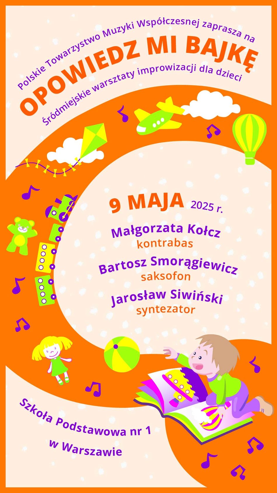 plakat Warsztaty muzyczne