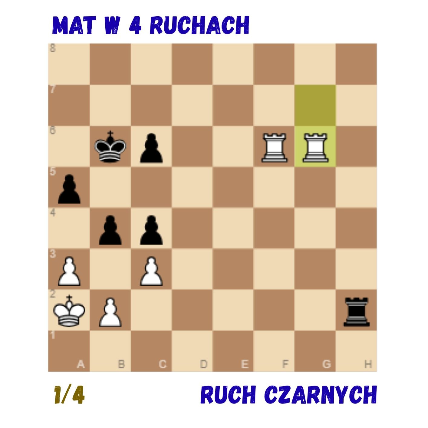zadanie szachowe poziom 4