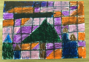 praca inspirowana twórczością Paula Klee 3