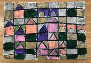praca inspirowana twórczością Paula Klee 5