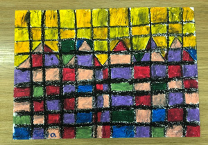 praca inspirowana twórczością Paula Klee 8