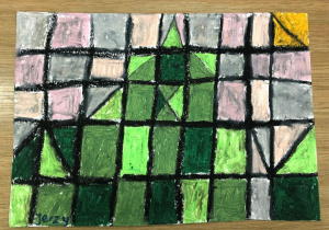 praca inspirowana twórczością Paula Klee 10