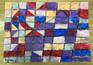 praca inspirowana twórczością Paula Klee 14