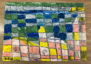 praca inspirowana twórczością Paula Klee 17