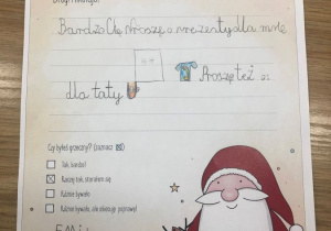 list do Świętego Mikołaja 10