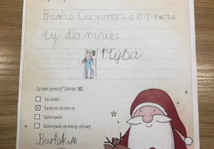 list do Świętego Mikołaja 18