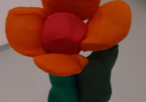 kwiat z plasteliny_1