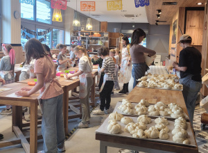 Klasa 3a na wycieczce w piekarni Grzybki