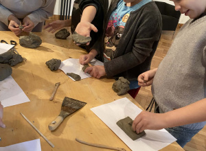 Klasa 3b w Królikarni - Muzeum Rzeźby