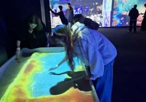 uczniowie podczas warsztatów w Kosmoparku_12