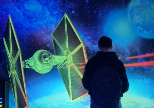 uczniowie podczas warsztatów w Kosmoparku_13