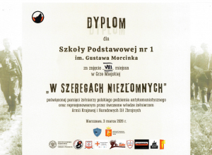 Gra Miejska "W szeregach Niezłomnych"